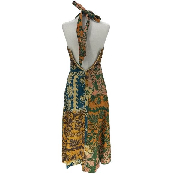 Alemais Multicolor Floral Midi Dress - Picture 5 of 13